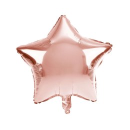 Balon foliowy gwiazda złoty róż Arpex (BLF0026ZRO)
