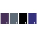 Kołozeszyt (kołobrulion) Interdruk ONE COLOR 80# A6 80k. 70g krata