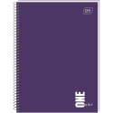 Kołozeszyt (kołobrulion) Interdruk ONE COLOR 80# A6 80k. 70g krata