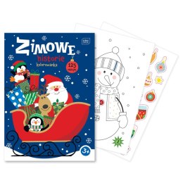 Książka dla dzieci z naklejkami A4 16 Interdruk (5902277365873)