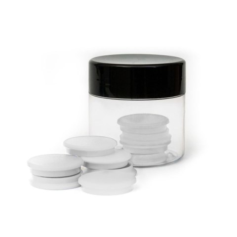 Magnes Tierra biały śr. 30mm 10 sztuk Magnes Tierra biały śr. 30mm 10 sztuk
