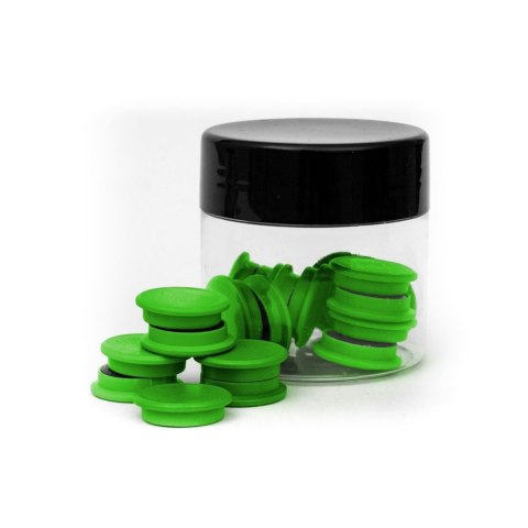 Magnes Tierra zielony śr. 20mm 20 sztuk Magnes Tierra zielony śr. 20mm 20 sztuk