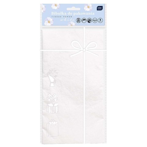 Papier pakowy Bibułka 50x70cm 59022773616981 [mm:] 500x700 Interdruk (biał)