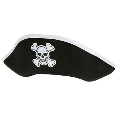 Kapelusz KAPELUSZ PIRATA BIAŁE OBSZYCIA Godan (KPBOL-YH)