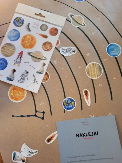 Naklejka (nalepka) Kosmos Naklejka (nalepka) Kosmos