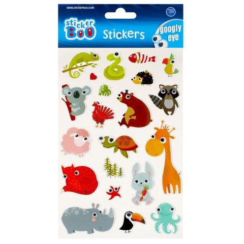 Naklejka (nalepka) Stickerboo S-Boo Geye Zwierzątka (493718) Naklejka (nalepka) Stickerboo S-Boo Geye Zwierzątka (493718)