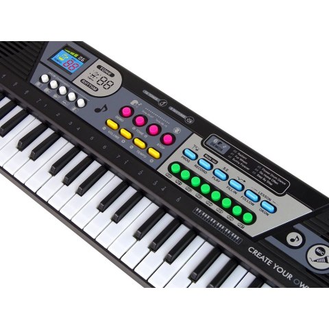 Organy Keyboard MQ4919 Mikrofon Organki 49 Klawiszy Lean (14615)