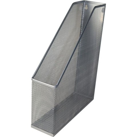 Pojemnik na czasopisma Titanum metalowy 7x32,2x24,5 cm srebrny (M-401S) Pojemnik na czasopisma Titanum metalowy 7x32,2x24,5 cm srebrny (M-401S)