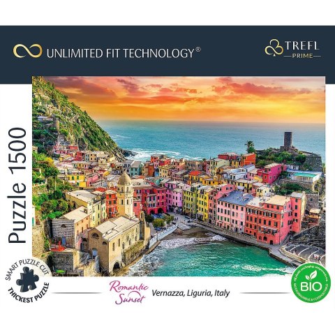Puzzle UFT Vernazza, Liguria, Italy 1500 el. Trefl (26196)