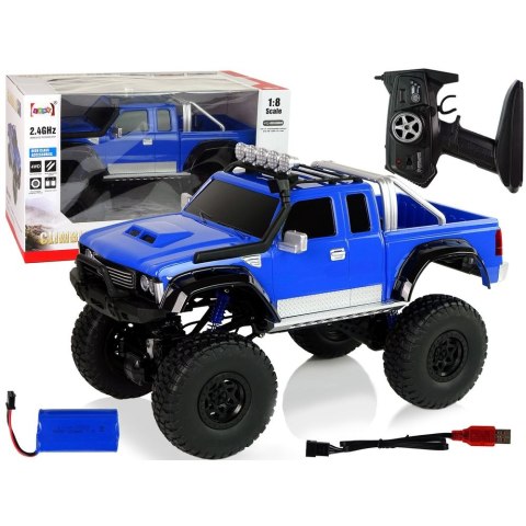 Samochód Lean Off- Road R/C 2.4G Climbing Car 1:8 niebieski (9936) Samochód Lean Off- Road R/C 2.4G Climbing Car 1:8 niebieski (9936)