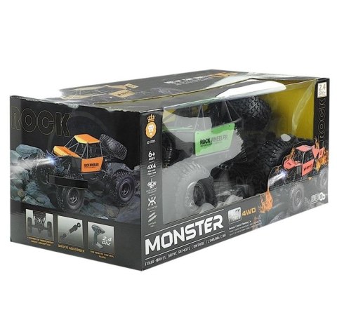 Samochód Lean Zdalnie Sterowane Monster Truck na resorach Zielony (4388) Samochód Lean Zdalnie Sterowane Monster Truck na resorach Zielony (4388)