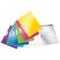 Skoroszyt Leitz Wow ColorClip A4 biały plastik (41850001)