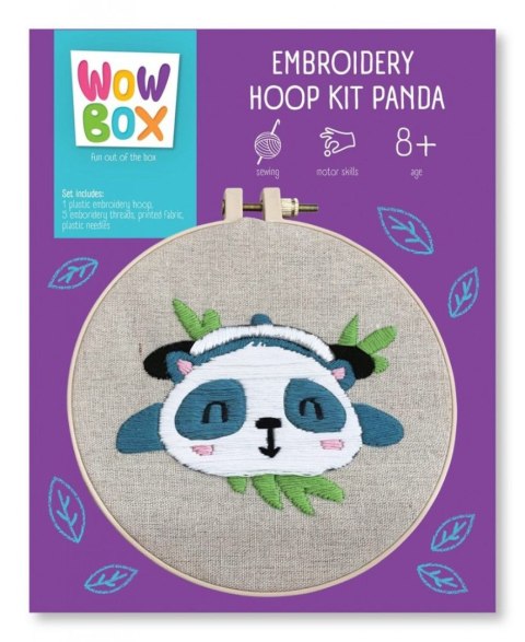 Zestaw kreatywny dla dzieci Tm Toys Wow Box do haftowania Panda (WOW0918) Zestaw kreatywny dla dzieci Tm Toys Wow Box do haftowania Panda (WOW0918)