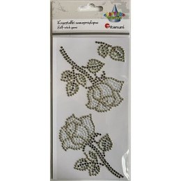 Kryształki Titanum Craft-Fun Series róże złote (24MH03208)