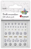 Kryształki Titanum Craft-Fun Series perełki mix (24MH0324)
