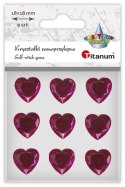 Kryształki Titanum Craft-Fun Series serca fuksja (24sl03138)