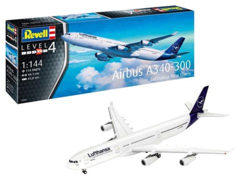 Model do sklejania Cobi Samolot Airbus A340-300 Lufthansa New Livery (REV-03803) Model do sklejania Cobi Samolot Airbus A340-300 Lufthansa New Livery (REV-03803)