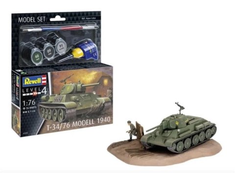 Model do sklejania Cobi Set T-34/76 Modell 1940 (REV-63294) Model do sklejania Cobi Set T-34/76 Modell 1940 (REV-63294)