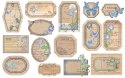 Ozdoba papierowa Titanum Craft-Fun Series etykiety w pudełku (24XQ0501-17)
