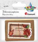 Ozdoba papierowa Titanum Craft-Fun Series etykiety w pudełku (24XQ0501-18)