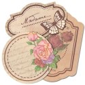 Ozdoba papierowa Titanum Craft-Fun Series etykiety w pudełku (24XQ0501-18)