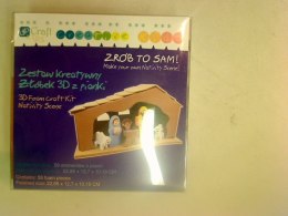 Ozdoba piankowa świąteczny zestaw 3d z pianki Dp Craft (kspi107)