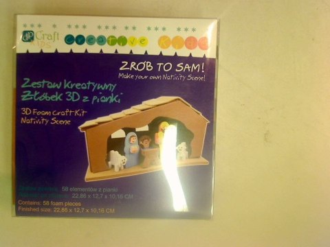 Ozdoba piankowa świąteczny zestaw 3d z pianki Dp Craft (kspi107) Ozdoba piankowa świąteczny zestaw 3d z pianki Dp Craft (kspi107)