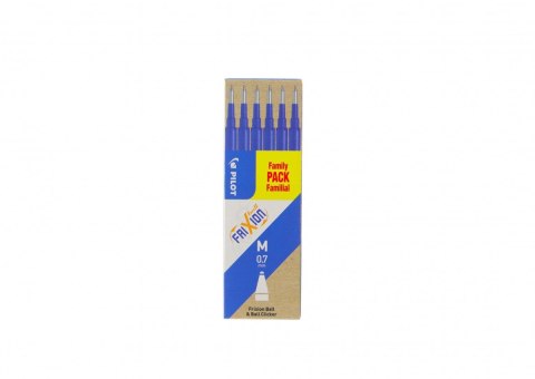 Wkład do pióra kulkowego Pilot Frixion kpl.6szt niebieski 0,35mm (BLS-FR7-L--S6-E) Wkład do pióra kulkowego Pilot Frixion kpl.6szt niebieski 0,35mm (BLS-FR7-L--S6-E)