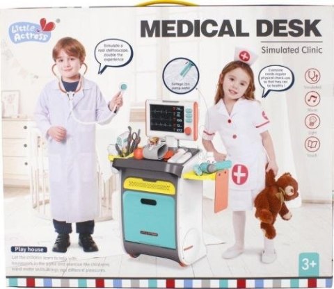Zestaw lekarski Mega Creative gabinet lekarski (499480) Zestaw lekarski Mega Creative gabinet lekarski (499480)