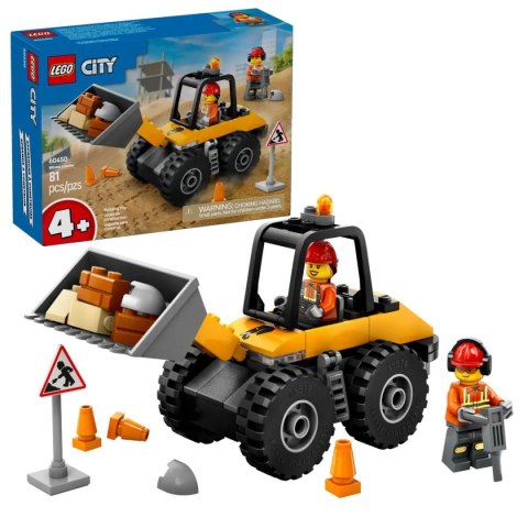 Klocki konstrukcyjne Lego City Żółta ładowarka kołowa (60450) Klocki konstrukcyjne Lego City Żółta ładowarka kołowa (60450)