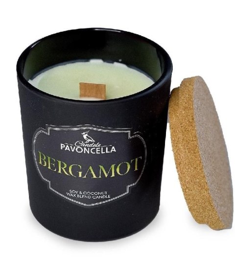 Świeczka ozdobna Classico Bergamot czarna 135 g Pavoncella (5906492907009) Świeczka ozdobna Classico Bergamot czarna 135 g Pavoncella (5906492907009)