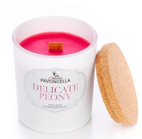 Świeczka ozdobna Pavoncella Classico Delicate Peony biała 135 g (5905711530141) Świeczka ozdobna Pavoncella Classico Delicate Peony biała 135 g (5905711530141)