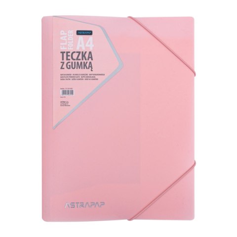 Teczka plastikowa na gumkę PP PASTEL LINE A4 mix Astrapap (113024003) Teczka plastikowa na gumkę PP PASTEL LINE A4 mix Astrapap (113024003)