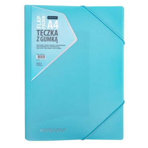 Teczka plastikowa na gumkę PP PASTEL LINE A4 mix Astrapap (113024003) Teczka plastikowa na gumkę PP PASTEL LINE A4 mix Astrapap (113024003)
