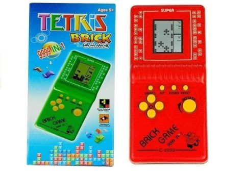 Gra elektroniczna Lean Tetris czerwona (3710) Gra elektroniczna Lean Tetris czerwona (3710)