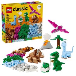 Klocki konstrukcyjne Classic Kreatywne dinozaury Lego (11041)