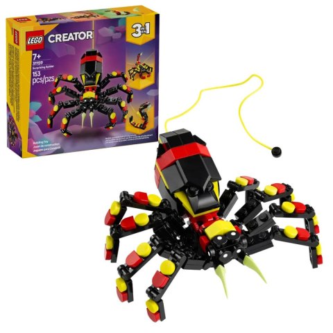 Klocki konstrukcyjne Lego Creator Dzikie zwierzęta: niezwykły pająk (31159) Klocki konstrukcyjne Lego Creator Dzikie zwierzęta: niezwykły pająk (31159)