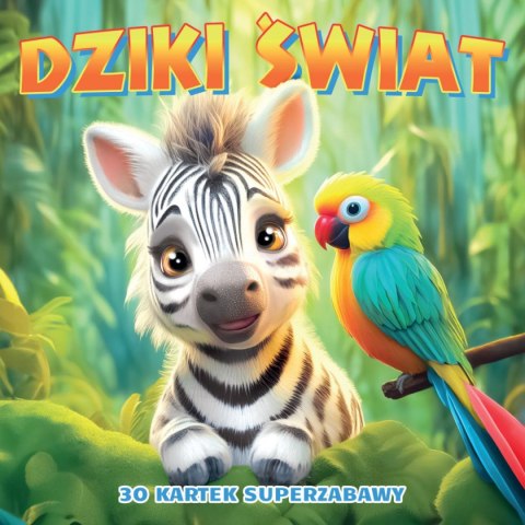 Kolorowanka Dziki świat 3D Kolorowanka Dziki świat 3D