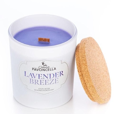 Świeczka ozdobna Pavoncella Classico Lavender Breeze biała 135 g (5905711530165) Świeczka ozdobna Pavoncella Classico Lavender Breeze biała 135 g (5905711530165)