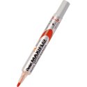 Marker suchościeralny Pentel czerwony 1,1-2,2mm okrągła końcówka