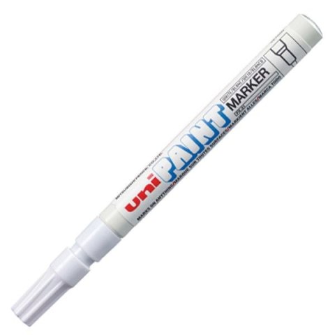 Profesjonalny marker olejowy UNI PX-21 biały Profesjonalny marker olejowy UNI PX-21 biały