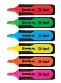Zakreślacz Donau D-Text 6 kol. mix 1,0-5,0mm (7358906PL-99)