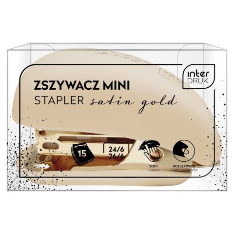 Zszywacz Yn-teen Satin Gold mix 15k Zszywacz Yn-teen Satin Gold mix 15k