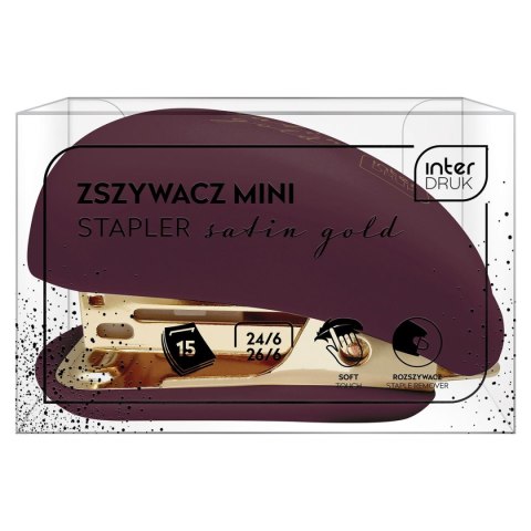 Zszywacz Yn-teen Satin Gold mix 15k Zszywacz Yn-teen Satin Gold mix 15k