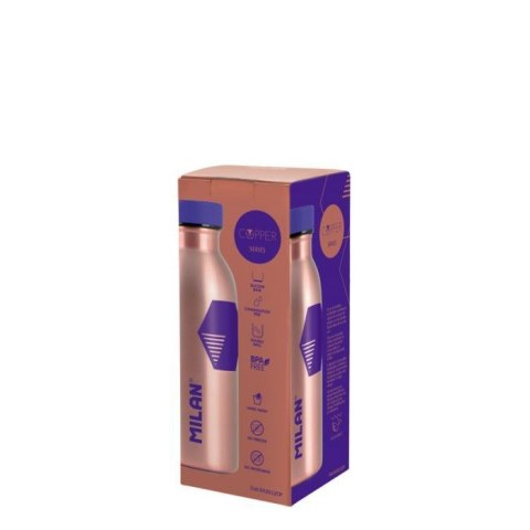 Bidon Milan Copper Fiolet izotermiczny 354ml (643012CP) Bidon Milan Copper Fiolet izotermiczny 354ml (643012CP)