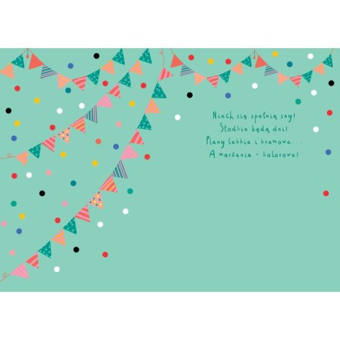 Kartka składana PORCJA TORTU A5 Henry (5905701483655)