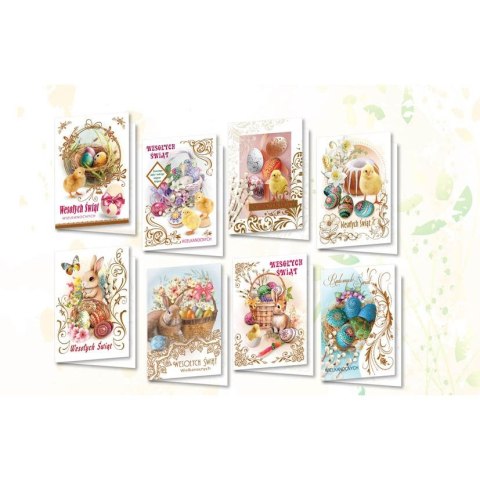 Kartka składana Wielkanoc B6 [mm:] 1250x1760 Top Graphic (wbd)