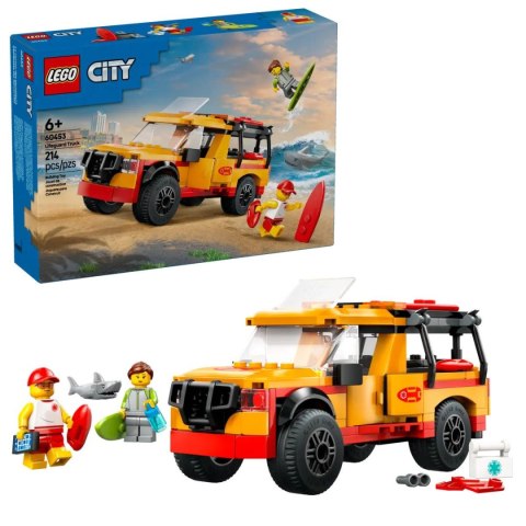 Klocki konstrukcyjne Lego City Furgonetka ratowników plażowych (60453) Klocki konstrukcyjne Lego City Furgonetka ratowników plażowych (60453)