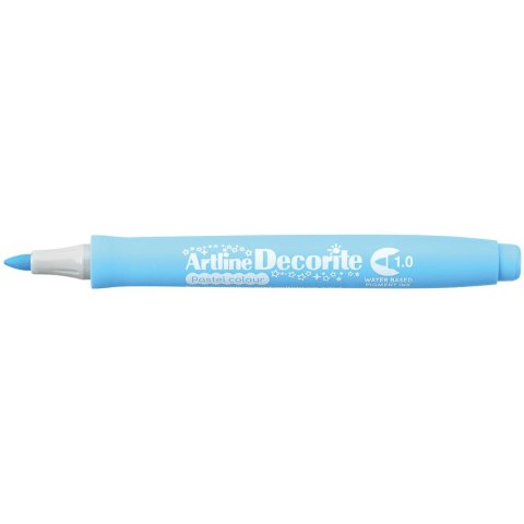 Marker permanentny pastelowy decorite wkład niebieski 1,0mm pędzelek końcówka Artline (AR-033 1 4) Marker permanentny pastelowy decorite wkład niebieski 1,0mm pędzelek końcówka Artline (AR-033 1 4)