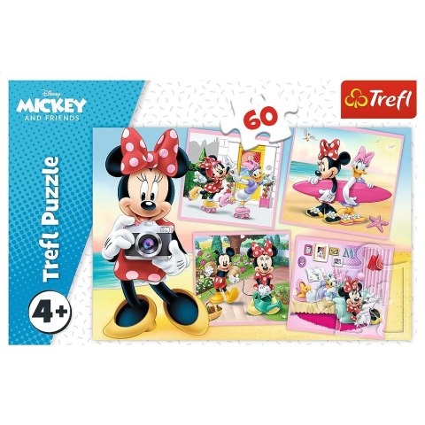 Puzzle Minnie Urocza Minnie 60 el. Trefl (17360)